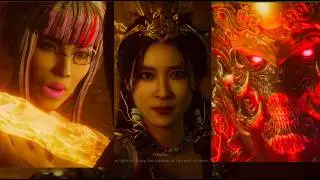 Nioh 3 Axe and Tonfas Vs Tokugawa Kunimatsu Cheese Method To the Beginning Main Boss