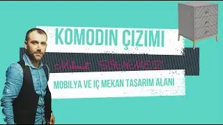 Autocad Komodin Tasarımı