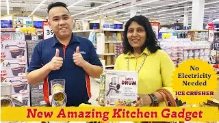 EDMARK SMART DRUM | Vegetable Cutter/Slicer/ice crusher live Demo | Best Kitchen Gadgets #carrefour