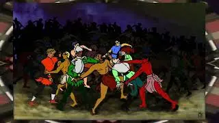 Yoranthium Mythos rise of the sea elves fight scene b concept by Mark P. Bromley art author artist