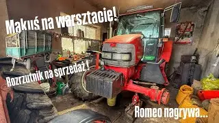 Wszystko i NIC! 🛠️ Rozrzutnik na sprzedaż,Siłownik cieknie , Romeo mnie nagrywa 🚜🚜🔧