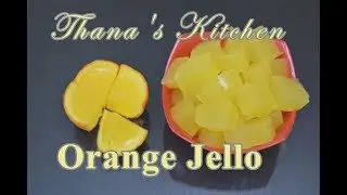 Homemade Orange Jello | Vegan Jello | Easy Fruit-Juice Jello