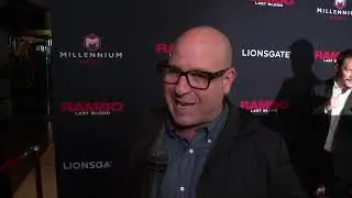 Rambo Last Blood New York Premiere - Itw Adrian Grunberg (official video)