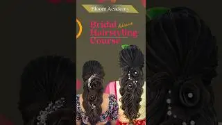 Advance bridal hairstyling classes #hairstyled #beauty  #hairgoals #hairtutorial #hairstyling #hair
