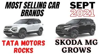 Top selling cars september  2021. Tata Motors sales falls 8.16%