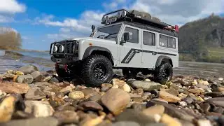 Land Rover Defender Country Rc Crawler by Boom Racing BRX02 Scale Off Road 4x4 Rc Car