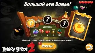 Daily Challenge/Ежедневное испытание 4-4-5 26/11/2022 Angry Birds 2.
