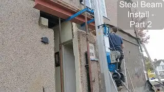 Steel beam install part 2