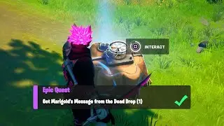 Fortnite - Epic Quest - Get Marigold&rsquo;s Message From The Dead Drop
