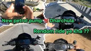 Solo ride achanak se 🤘🏻// new petrol pump ⛽️ Dharchula hp❤️