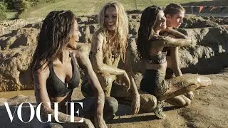 4 Victoria’s Secret Angels Try the Tough Mudder Challenge | Vogue