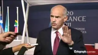 George Papandreou: referendum on Greece's future in eurozone