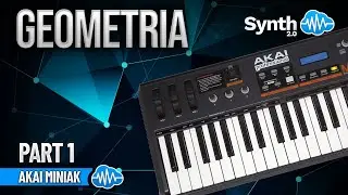 GEOMETRIA (118 new sounds) | AKAI MINIAK | SOUND LIBRARY | PT.1