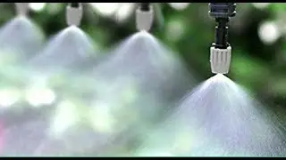 Garden Misting Spray Sprinkler Kit with 80W Motor Pump Demo Installed at Lumiere Residences Pasig