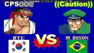 Street Fighter II': Champion Edition - CPS@@@ vs ((Caution)) FT5 + Rematch