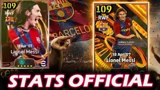 NEW Leo Messi eFootball 2026 OFFICIAL Stats - IS He WORTH The HYPE in eFootball ?