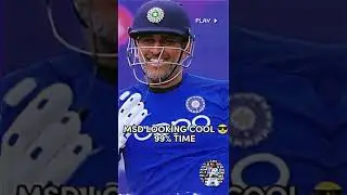 THAT'S 1% AGGRESSION 💥🔥#msdhoni7