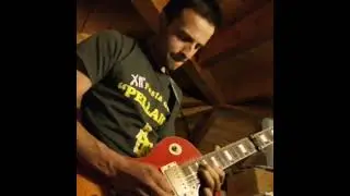 Wild Summer Groove Solo, Vintage V100 (Les Paul) Sheereding Guitar!  (2019)☠️🔥☠️