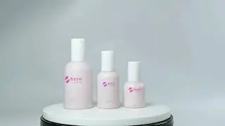 glass pump bottle 15