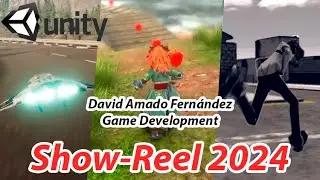 Unity Game Developer Showreel - 2024 - David Amado Fernández