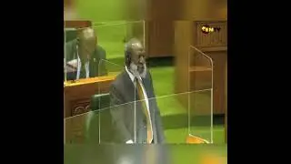Hon. Kerenga Kua explaining the Oil & Gas Licensing Arrangement used in PNG.