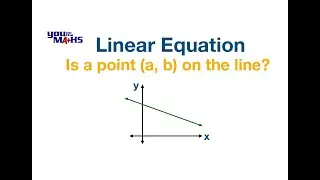 Is this point on the line?