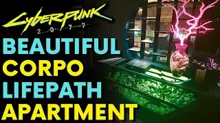 Cyberpunk 2077 - I Changed V's Apartment With Corpo Lifepath Apartment Mod! | Patch 1.52