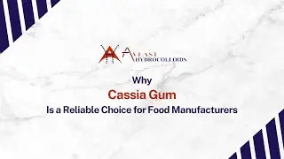 Why Cassia Gum is a Reliable Choice for Food Manufacturers