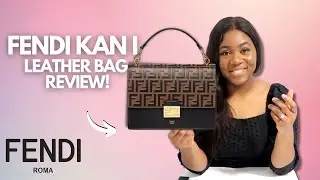 FENDI KAN I LEATHER BAG 2022 REVIEW! | #DKBReviews #FENDI #FendiBagReview #FendiKanI