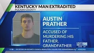 Kentucky double murder suspect back in Kentucky after arrest in Indiana