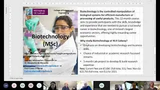 NUIG PG Open Day   Life Sciences, Biomedical Science, Cancer Research, Chemistry