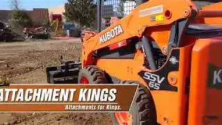 Blue Diamond Harley Rake Demo | Attachment Kings