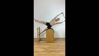 Side Sit Up on Ladder Barrel