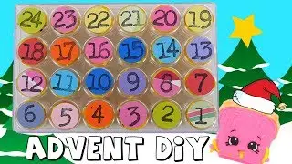 Do it Yourself DIY Advent Calendar for Kids using Surprise Toys by DCTC Amy Jo