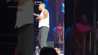 YG dancing to &ldquo;Go Loko&rdquo; at BET Weekend in Downtown Los Angeles