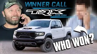 Freedom Street Garage #7 Ram 1500 TRX Winner Call!!