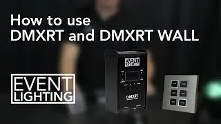 Event Lighting - How to use DMXRT Recorder/Trigger with DMXRTWALL