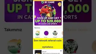 bee network referral code.                         eynishovs      #beenetwork