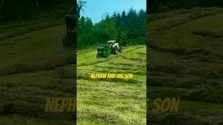 Four Generations In The Field ! #case #johndeere #tym #tractor #generationalwealth #hay #farming
