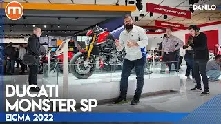 Ducati Monster SP | Live da EICMA 2022 la NAKED che ha fame di PISTA