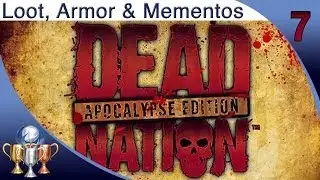 Dead Nation (PS4) - Graveyard - All Loot, Armor & Mementos Collectibles Locations [Part 7]