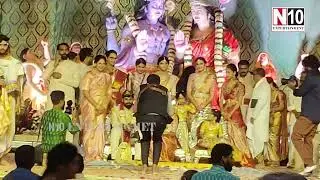 Minister Puvvada Ajay Kumar Son Aryan Raj Wedding  Khammam Aryan Raj Marriage || N10 Entertainment
