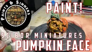 How to Paint a Pumpkin Goblin | Scibor Miniatures Step-by-Step Tutorial