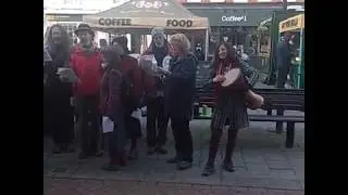 Hereford Town 12 Days of Crisis - Extinction Rebellion Christmas Carols