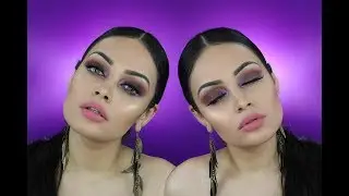 PURPLE SMOKEY EYE | DECK OF SCARLET X BELLE JORDAN |  PALETTE TUTORIAL + REVIEW | SHARLENE MARS