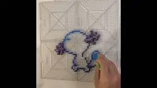 Wooper Perler Timelapse