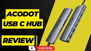Acodot USB C Hub: Expand Your Connectivity | Review