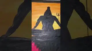 #lordshiva #shivayya #god #shivarathri #festival #devotional #painting #paintingtutorial #art