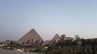 Pyramid Sunset timelapse