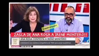 ✅️ANA ROSA QUINTANA RESPONDE A IRENE MONTERO‼️😱👏olé!#video #respuestas #viralvideo #foryou #tv #new
